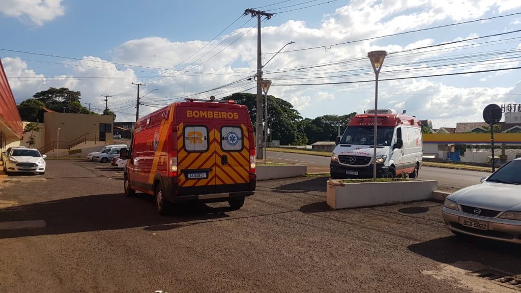 Mulher fica ferida após sofrer queda em área rural e é encaminhada para a Upa Tancredo Neves