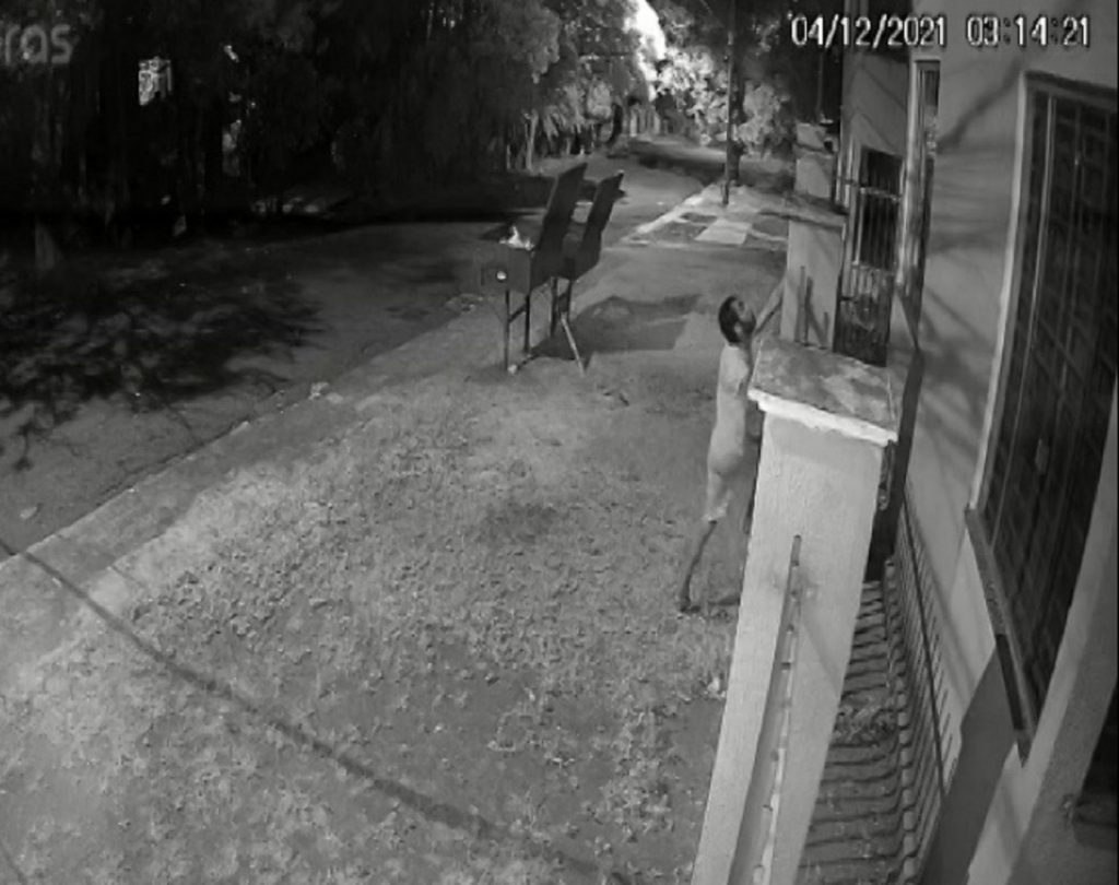 Câmera flagra ação criminosa no Cancelli