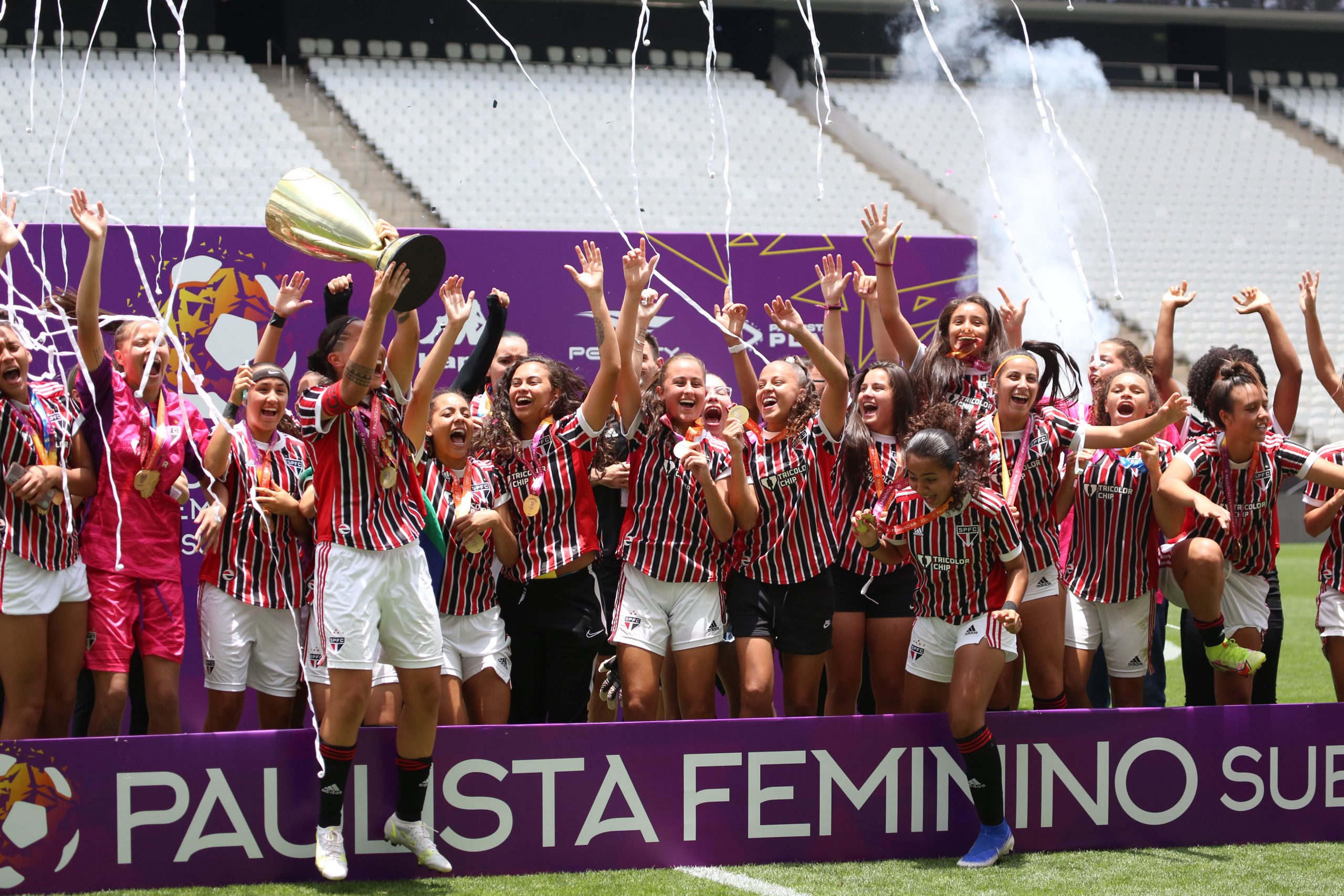 São Paulo recebe o Santos pelo Paulista Feminino Sub-17 - SPFC