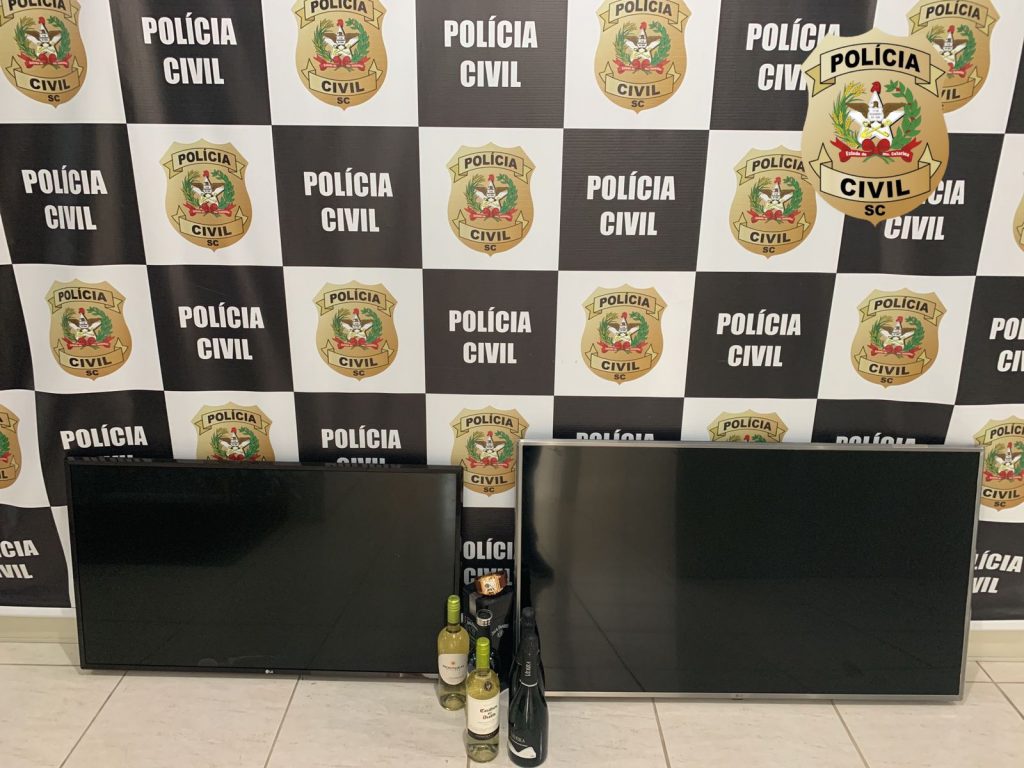 Polícia Civil elucida série de furtos a residências em Tubarão