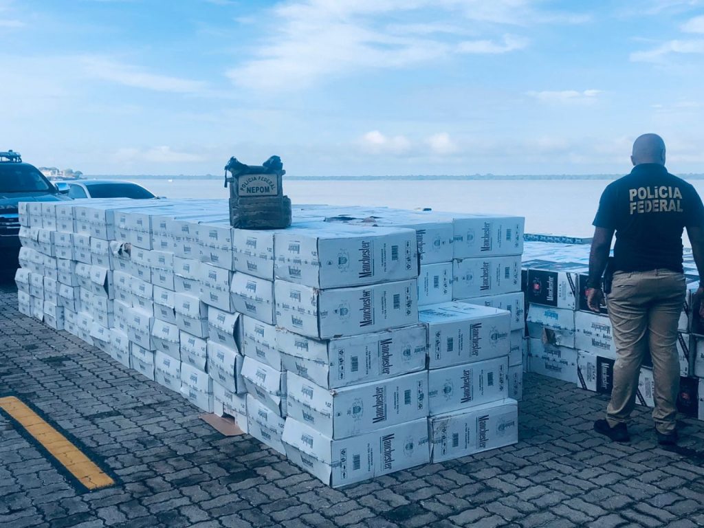 PF apreende cigarros contrabandeados no Pará