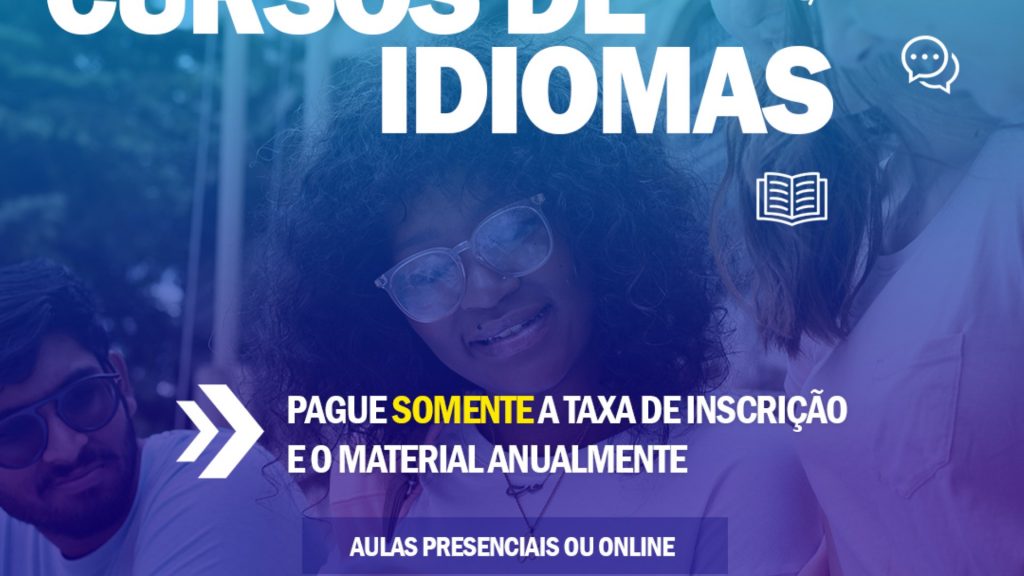 Programa de Ensino de Línguas (PEL) abre inscrições para o ano letivo de 2022