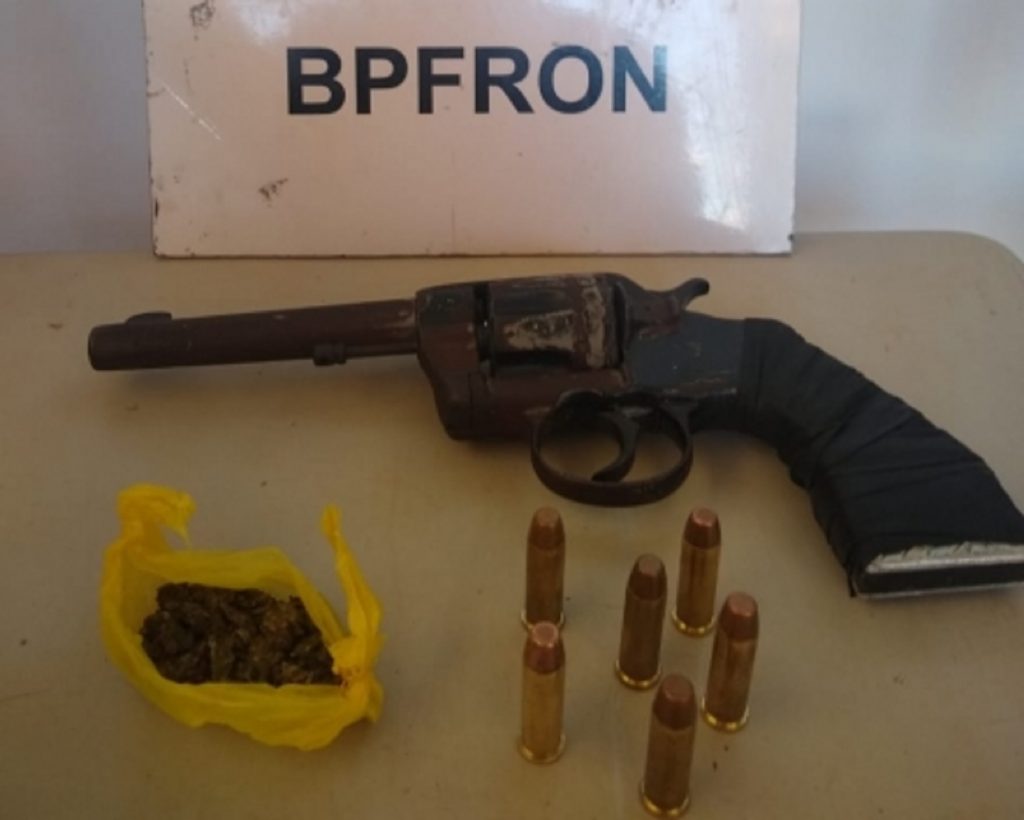 Homem é preso com revólver em Nova Santa Rosa