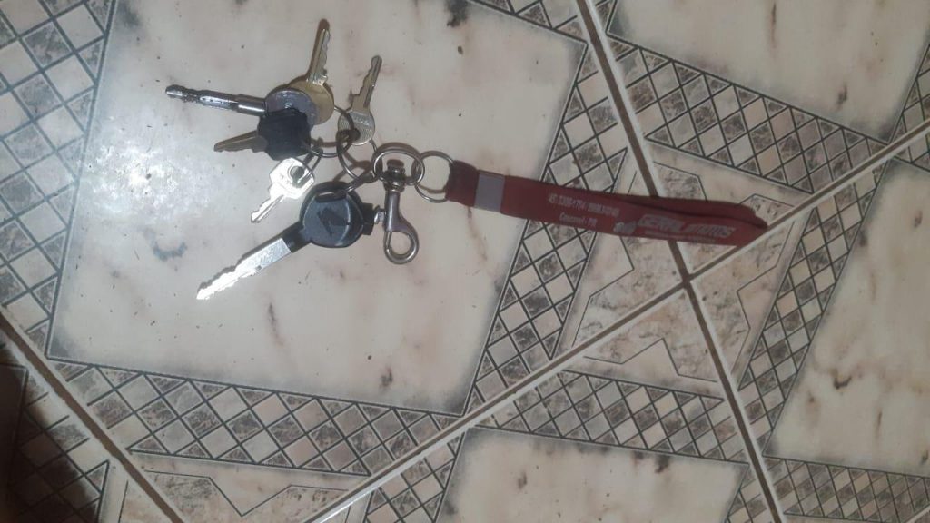 Chave de moto é encontrada na Avenida Brasil, no Bairro Coqueiral