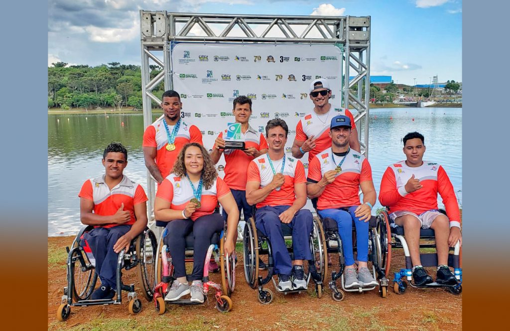 Equipe londrinense conquista segundo lugar no Campeonato de Paracanoagem