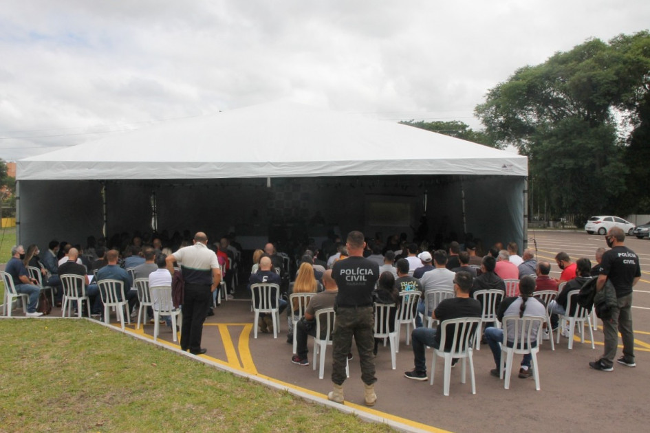 PCPR promove o primeiro dia de curso dos policiais civis que atuarão na operação Verão Paraná