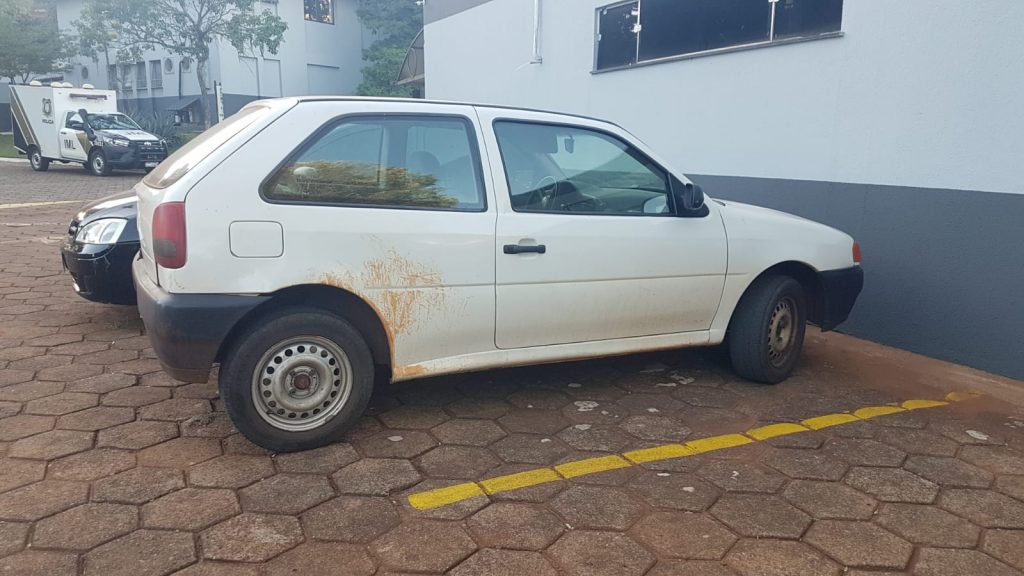 Gol furtado é recuperado em ação da UPS Norte da Polícia Militar
