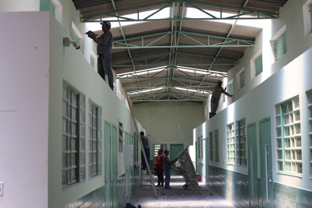 Obras no CMEI do Jardim Jupira alcançam mais 97% de execução