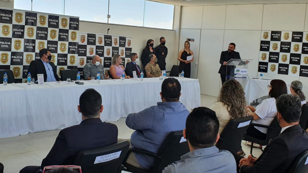 Delegacia da Polícia Civil em Xaxim recebe Sala Lilás para acolhimento a mulheres vítimas de violência