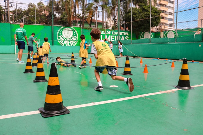 Palmeiras realiza 2ª edição do programa ‘Play nas Férias!’ para crianças de 4 até 12 anos