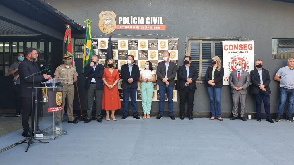 Inaugurada a 31ª Delegacia Regional da Polícia Civil em Maravilha