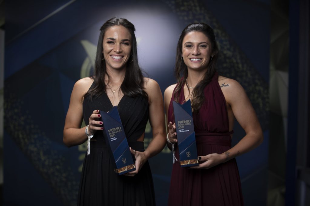 Palestrinas são premiadas e integram seleção do Prêmio Brasileirão da CBF