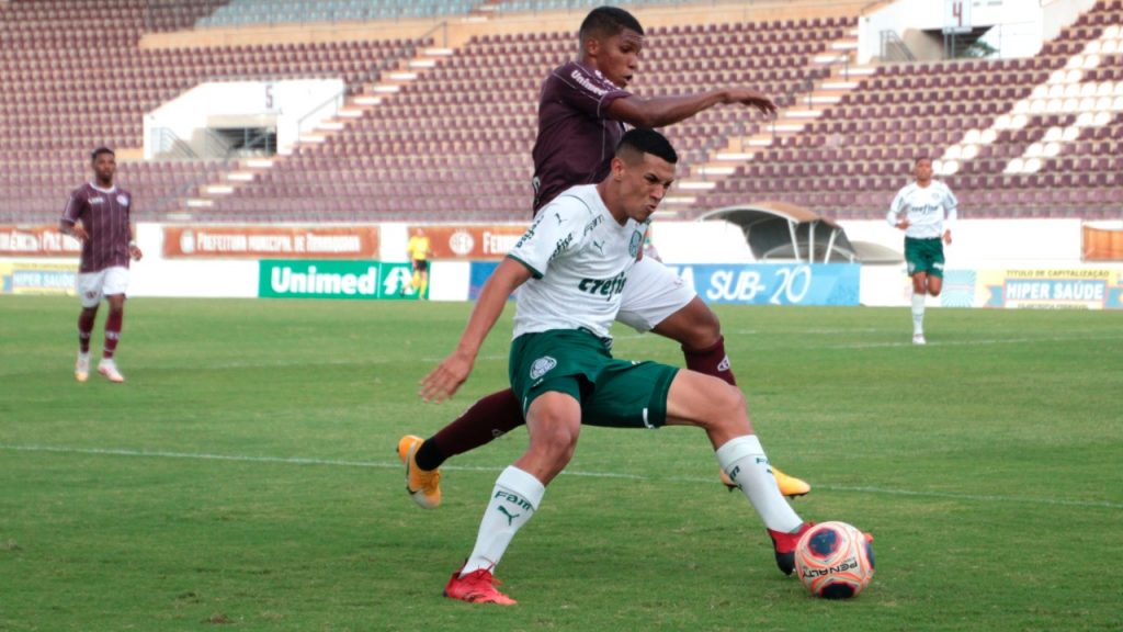 Alviverde empata com a Ferroviária no primeiro duelo das semifinais do Paulista Sub-20