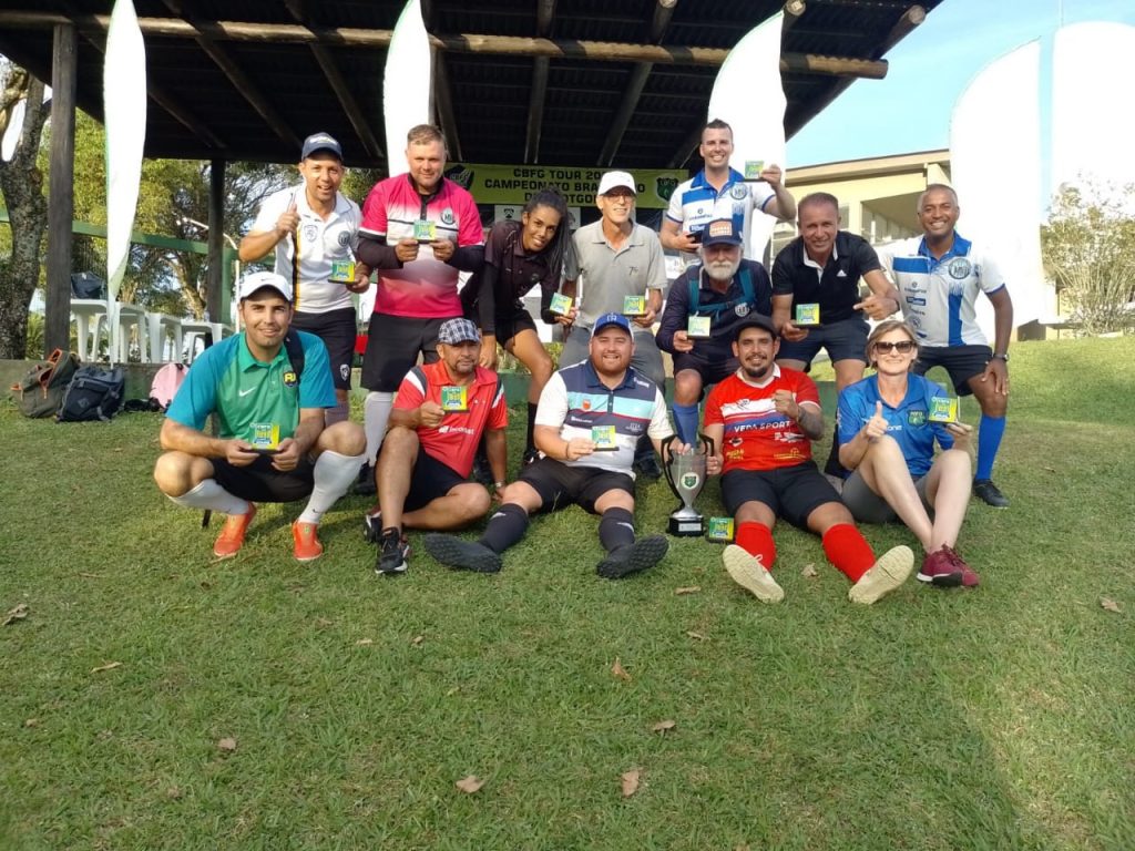 Equipe iguaçuense conquista título inédito de campeão da Copa Brasil de Footgolf 2021