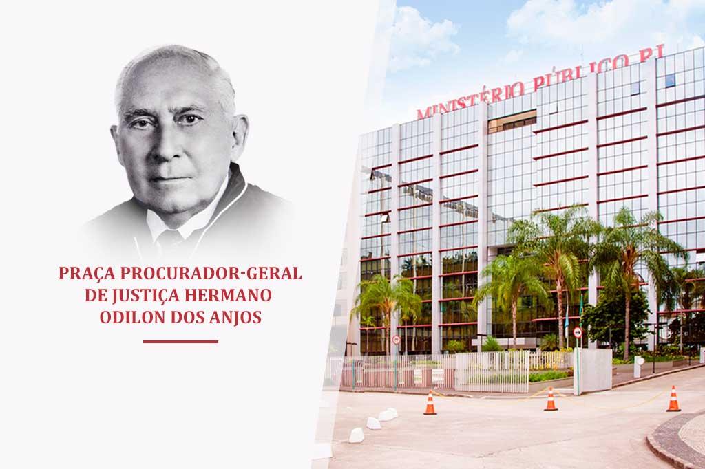 Praça em frente ao MPRJ passa a se chamar Procurador-Geral de Justiça Hermano Odilon dos Anjos