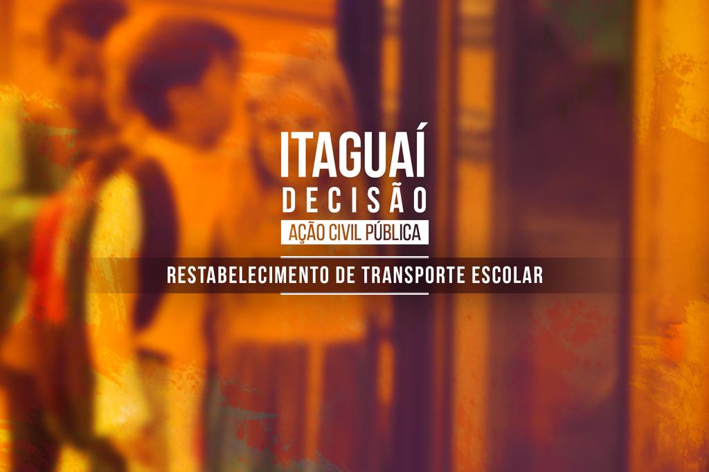 MPRJ consegue na Justiça restabelecimento de transporte escolar público gratuito em escolas rurais de Itaguaí