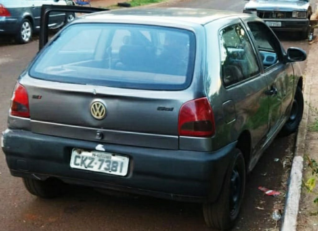 Gol com registro de furto é recuperado pela PM no Jardim Melissa II