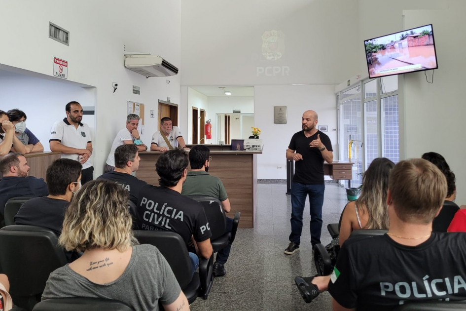 PCPR capacita servidores para atuação na Central de Flagrantes no Litoral