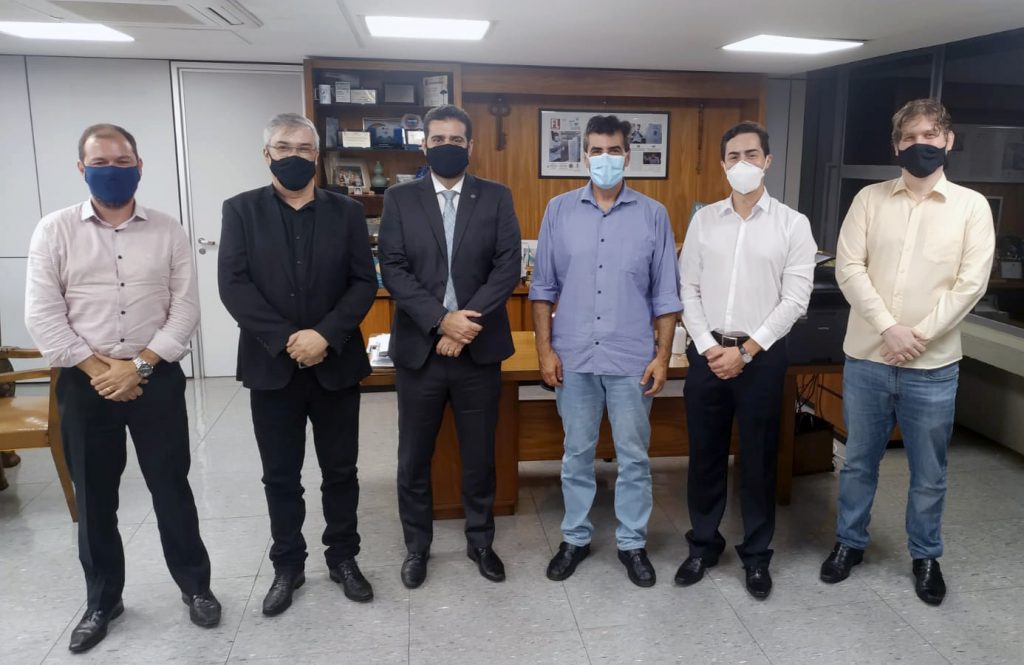 Presidente da Associação Nacional dos Procuradores Municipais visita prefeito Marcelo