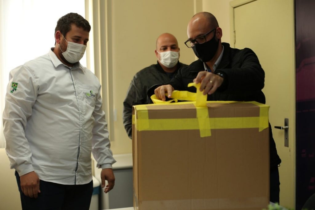 Huop adquire pulverizadores com eletrostática para desinfecção hospitalar