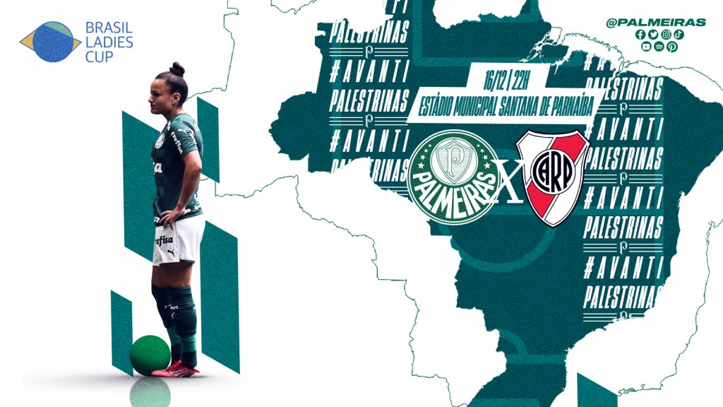Palestrinas encaram River Plate pela terceira rodada do Brasil Ladies Cup