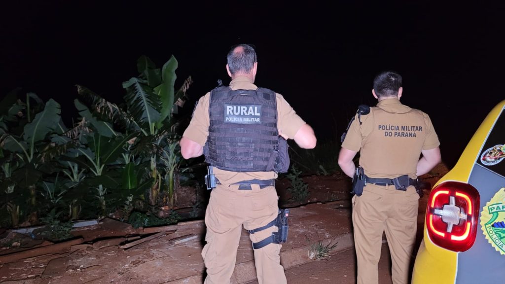 Após roubo de caminhonete, PM recupera veículo, localiza arma de fogo e detém suspeito em Cascavel
