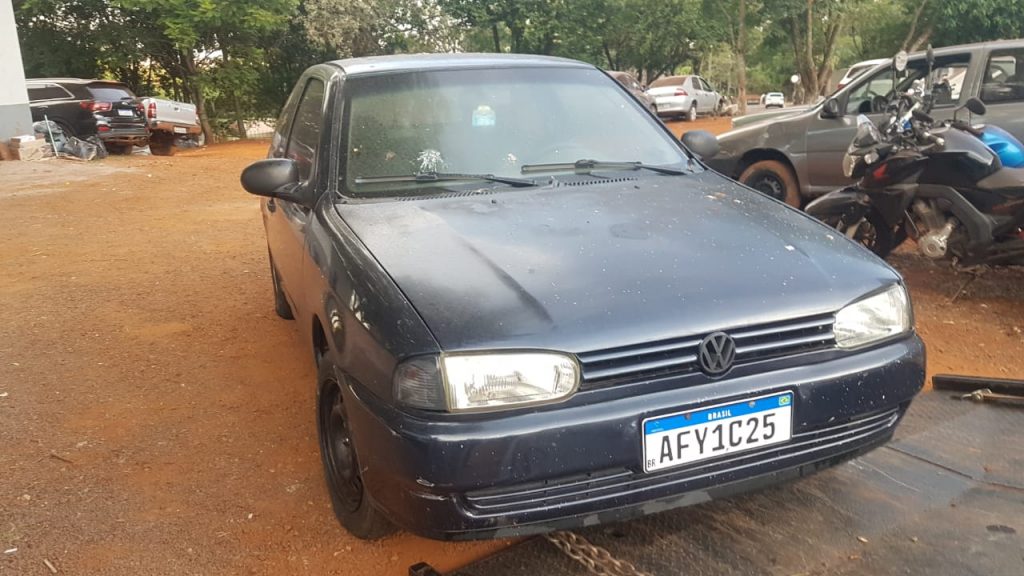 Veículo Gol com registro de furto é encontrado pelo Choque nas proximidades do HUOP
