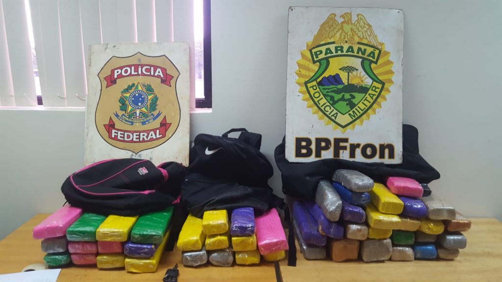 Em ação conjunta, PF prende três pessoas por tráfico de drogas em Foz do Iguaçu/PR