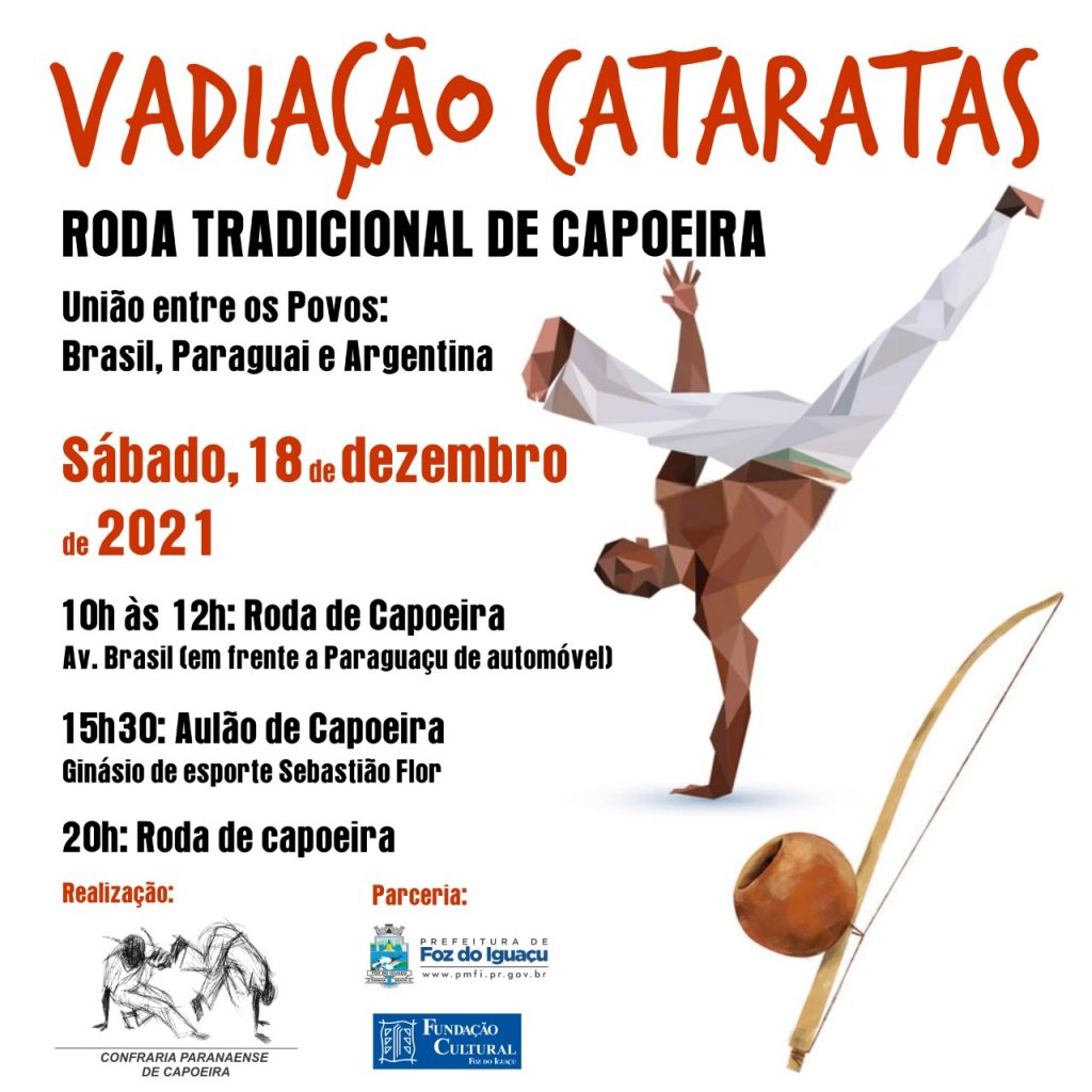 Avenida Brasil recebe grande roda tradicional de capoeira neste sábado (18)
