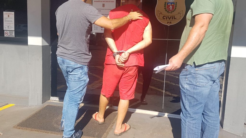 Detido em Guaraniaçu é encaminhado a 15ª SDP em Cascavel