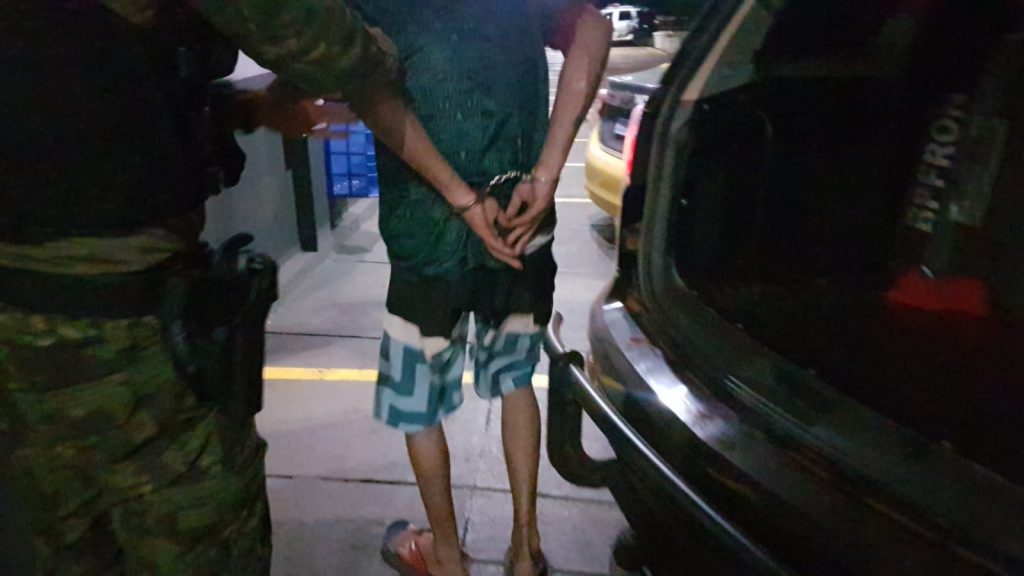 Procurado pela Justiça por crime de homicídio é localizado e preso pelo BPFron em Cascavel