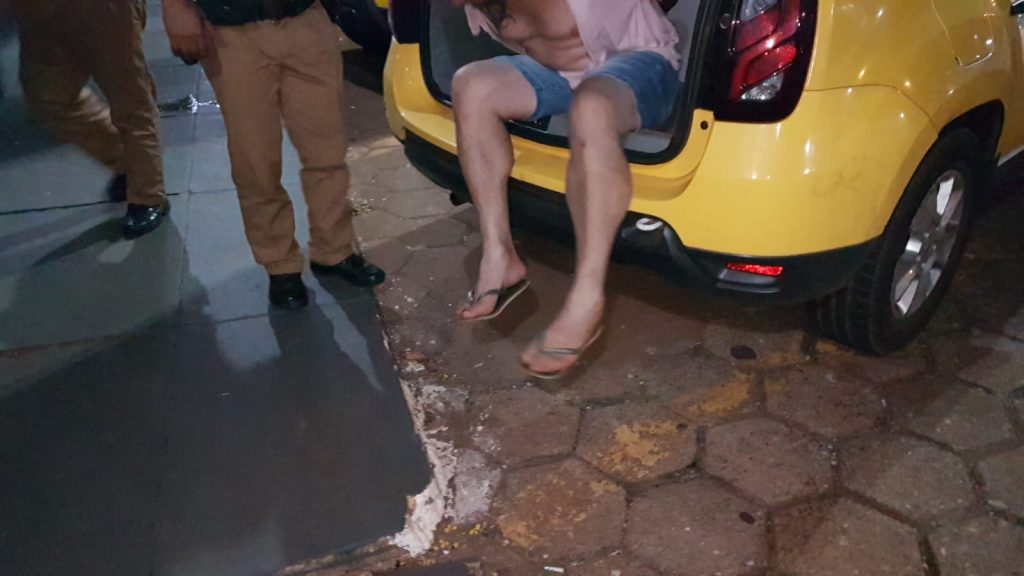 PM detém homem acusado de agredir mulher no Bairro Presidente; vítima fraturou o punho