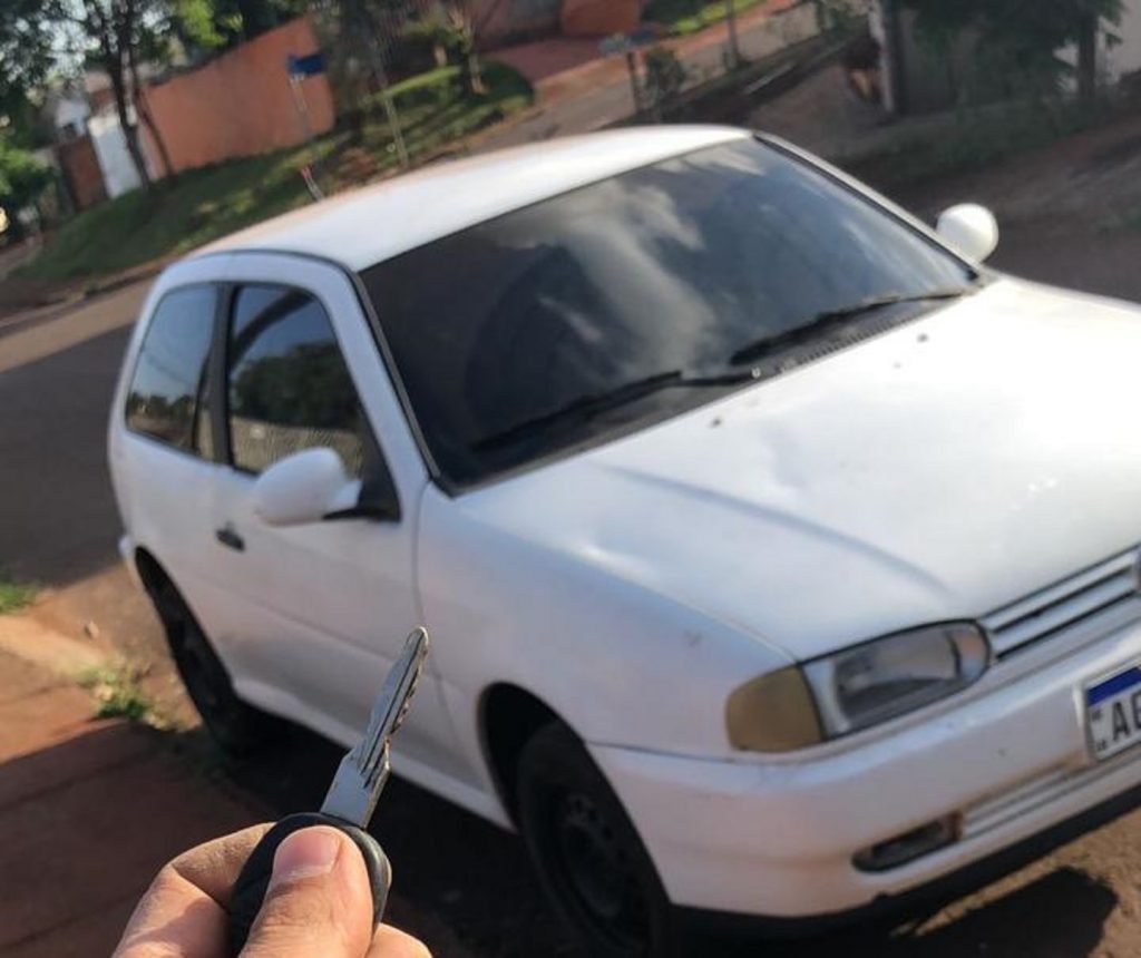 Gol placas AGQ 7B48 foi furtado em Cascavel