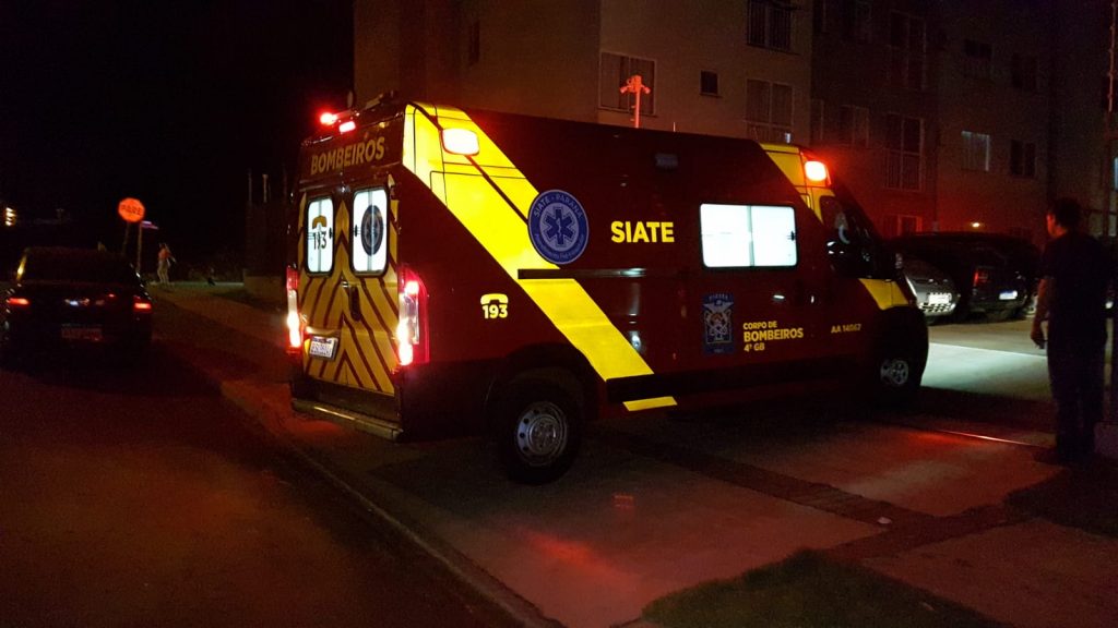 Mulher tem lesão na cabeça ao sofrer queda em casa no Bairro Floresta; Siate foi mobilizado