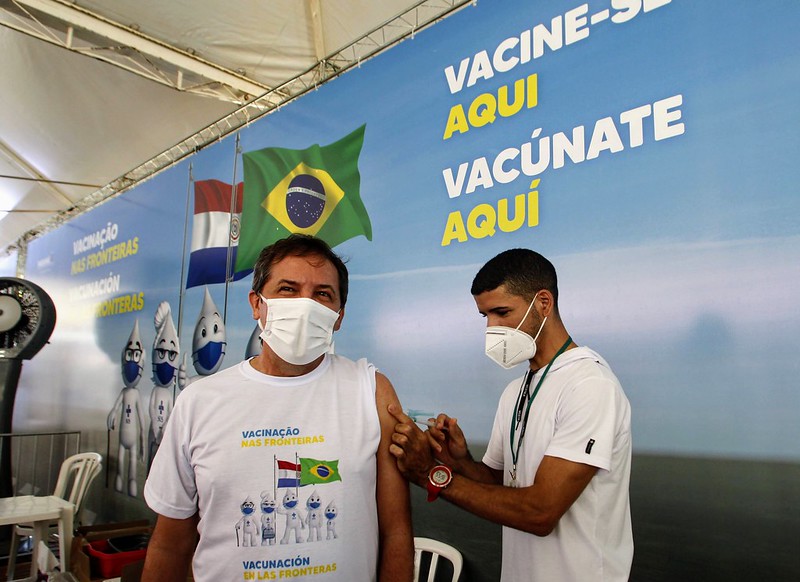 Vacina e trabalho marcam recuperação extraordinária de Foz do Iguaçu, diz Chico Brasileiro