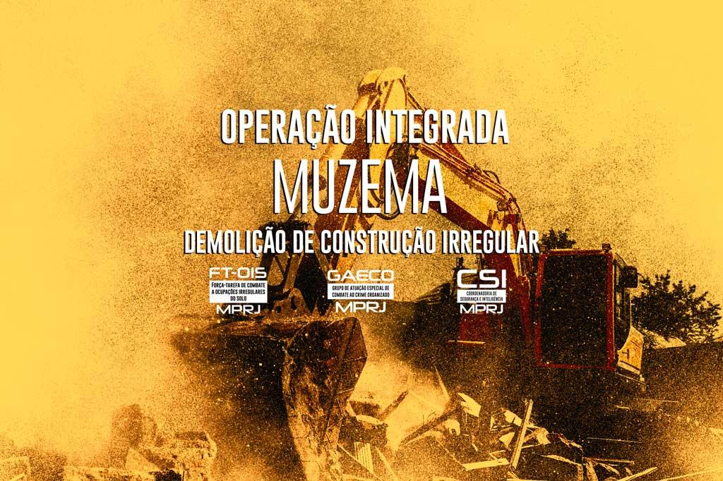 MPRJ participa de nova operação integrada para demolir prédio ligado à milícia na Muzema