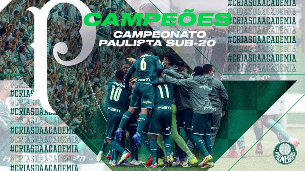 É penta! Palmeiras bate Mirassol, faz história e fatura quinto título seguido do Paulista Sub-20