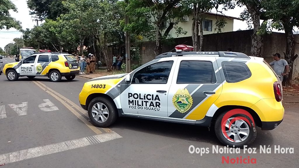Motociclista de 32 anos morre após colisão contra Honda Civic em Foz do Iguaçu
