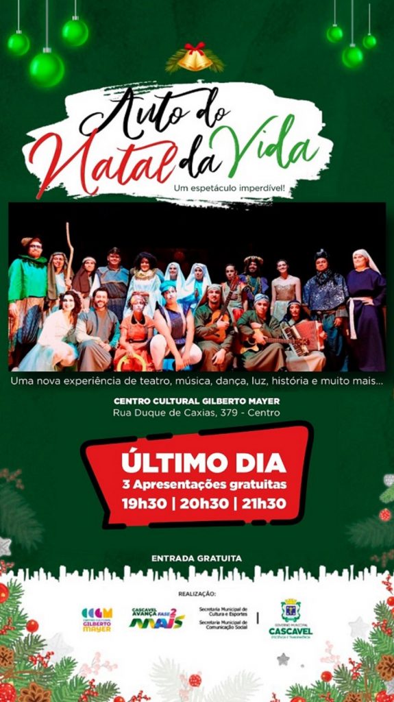 Útima chance para prestigiar o Auto do Natal da Vida Útima chance para prestigiar o Auto do Natal da Vida
