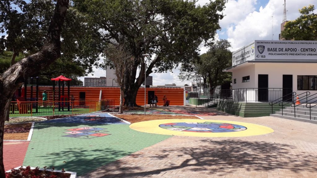 Reformulada, Praça Wilson Joffre é reaberta à população em Cascavel
