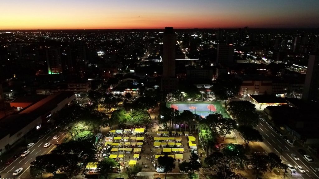 Praça Wilson Joffre é liberada à população
