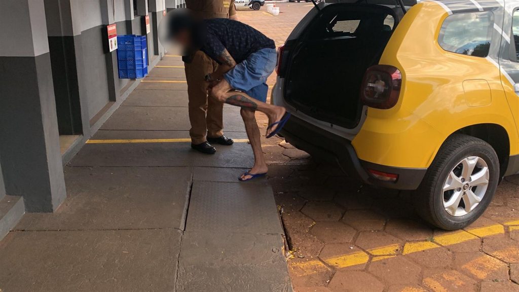 Pela segunda vez nesta sexta-feira, homem ameaça a esposa no Bairro Esmeralda; desta vez ele foi detido pela PM