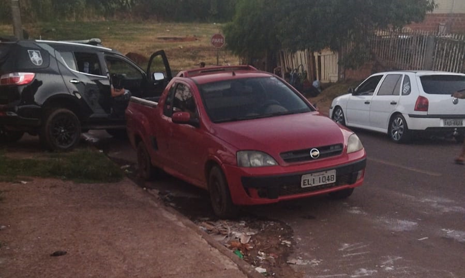 Montana furtada em Anahy é encontrada pela PM no Bairro Tarumã, em Cascavel