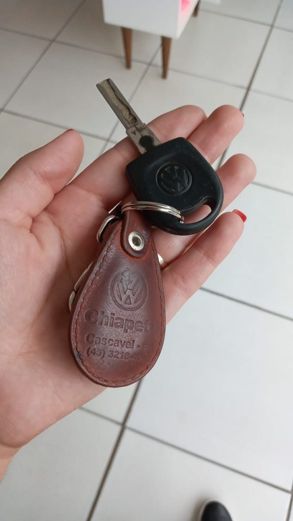 Chave de veículo é encontrada no Centro Chave de veículo é encontrada no Centro