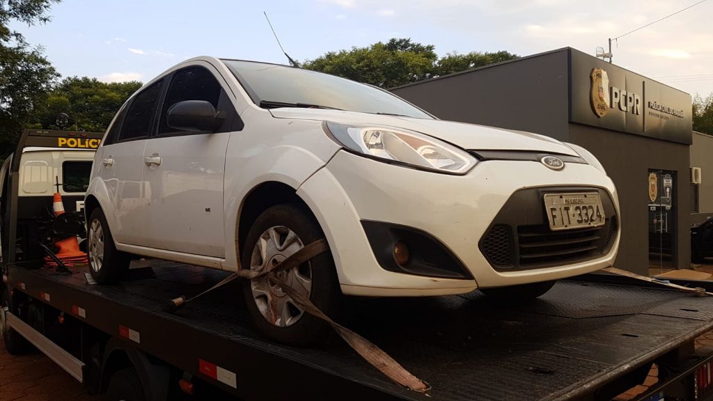 Fiesta que havia sido furtado no Bairro Floresta é encontrado pela UPS Norte no Bairro Interlagos