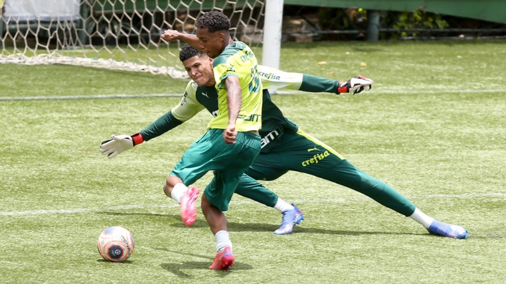 Alviverde segue preparação para a Copinha com treino tático na Academia
