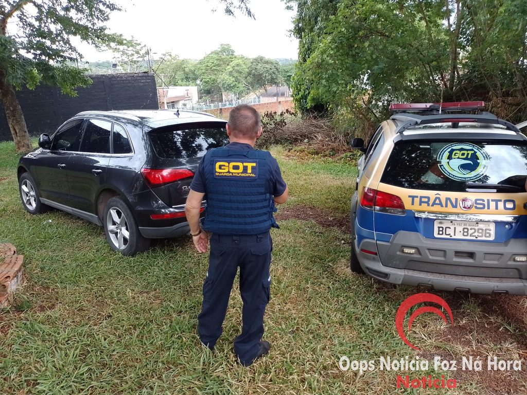 Audi Q5 roubado na Argentina é recuperado pela Guarda Municipal de Foz do Iguaçu