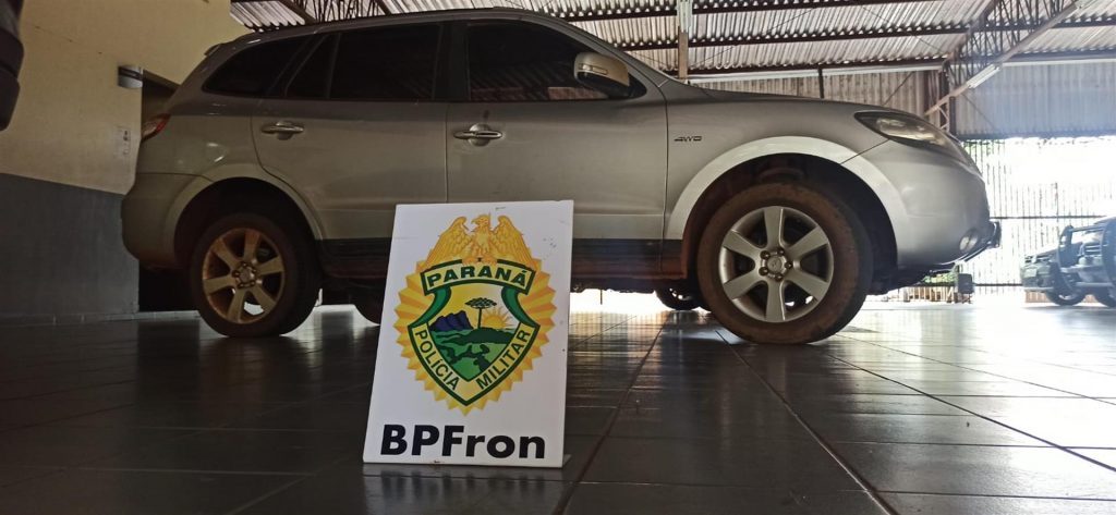 BPFron recupera em Guaíra veículo que havia sido furtado em Londrina
