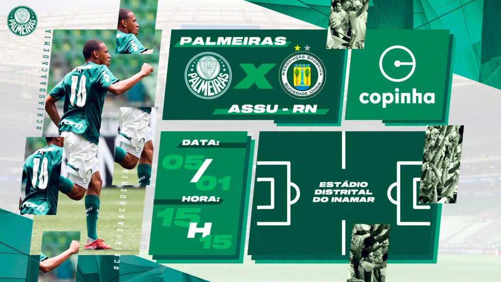 Palmeiras estreia na Copinha 2022 com adversário e local inéditos; veja números e curiosidades