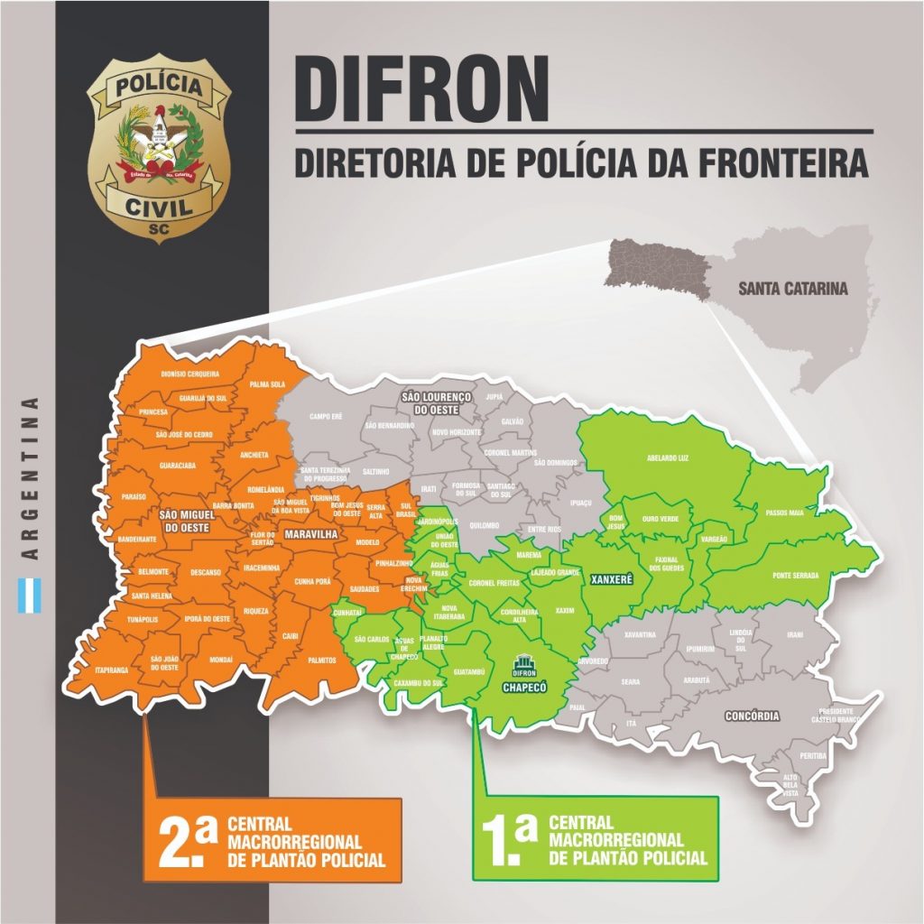 Na região Oeste, Centrais Macrorregionais de Plantão Policial são criadas pela Polícia Civil
